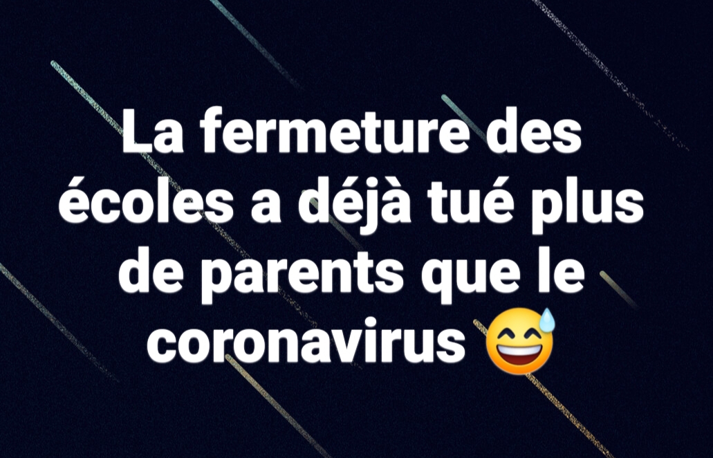 Coronavirus : fermeture des écoles