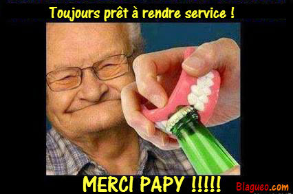 dentier décapsuleur